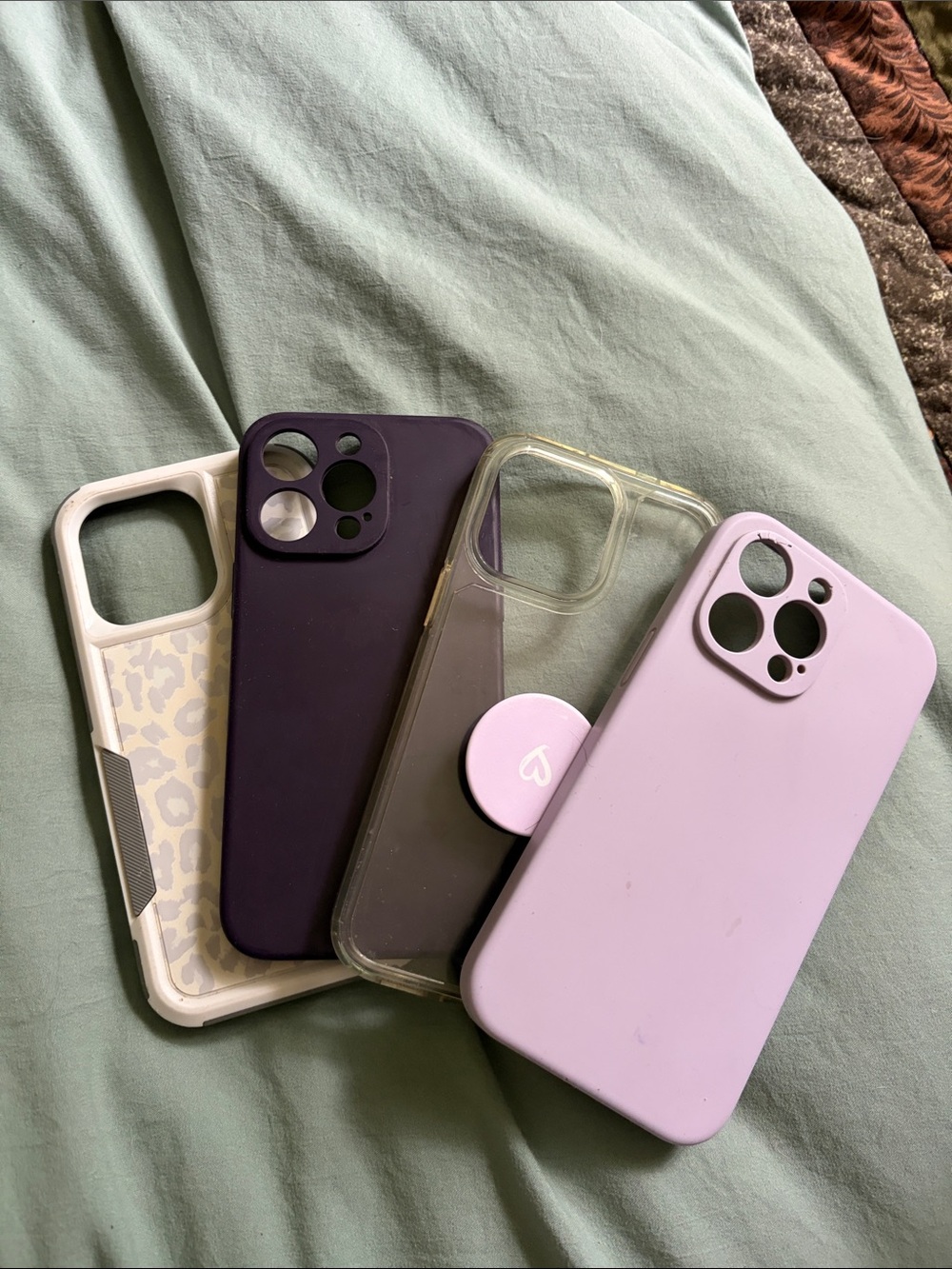 Purple & Lilac iPhone Case Bundle - Multiple Protective Covers